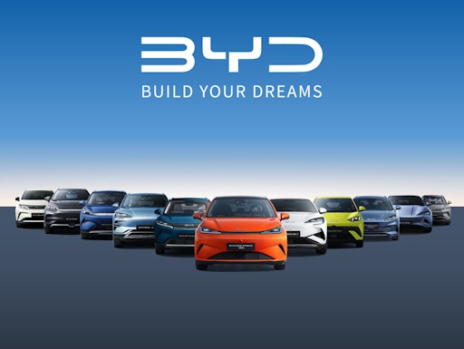 BYD Modellpalette in Österreich