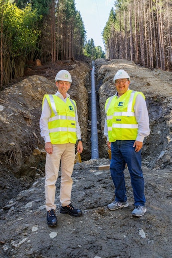 Vorschau Bild von v.l.n.r. Werner Ressi (Vorstand Energie Steiermark), Martin Graf
(Vorstand Energie Steiermark)