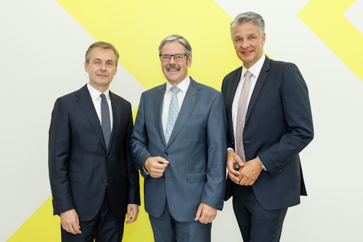 v.l.n.r. Martin Hauer, Erwin Hameseder und Stefan Jauk