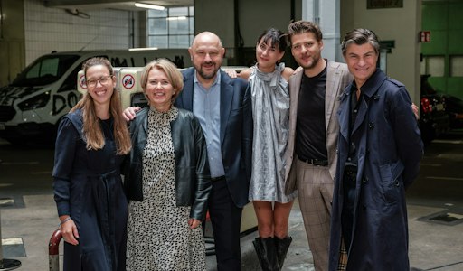 Board VAU - Vienna Art United: Isabell Kisling-Steynek, Karoline
Bartosch-Hilger, Markus Peichl, Antonia Lia Orsi, Maximilian Thoman,
Thomas Krinzinger (vlnr)