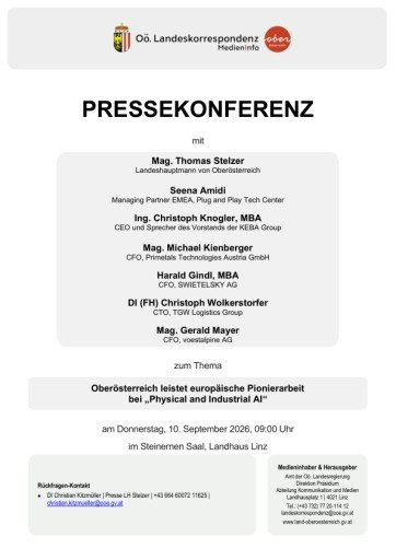 Vorschau Bild von Unterlage zur Pressekonferenz