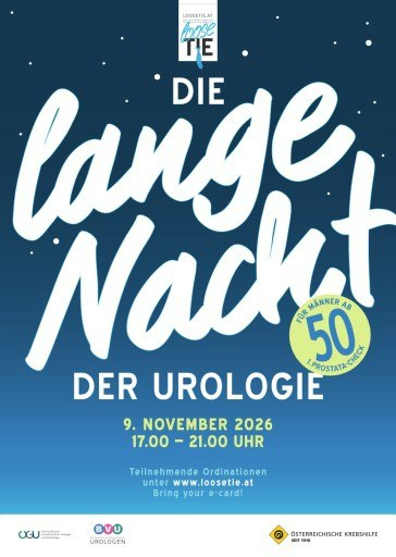 Vorschau Bild von Plakat Lange Nacht der Urologie am 9. November 2026