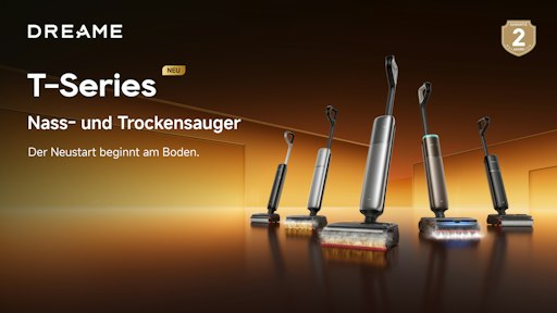 Dreame T Series // Weiterer Text über ots und
www.presseportal.de/nr/173033 / Die Verwendung dieses Bildes für
redaktionelle Zwecke ist unter Beachtung aller mitgeteilten
Nutzungsbedingungen zulässig und dann auch honorarfrei.
Veröffentlichung ausschließlich mit Bildrechte-Hinweis.