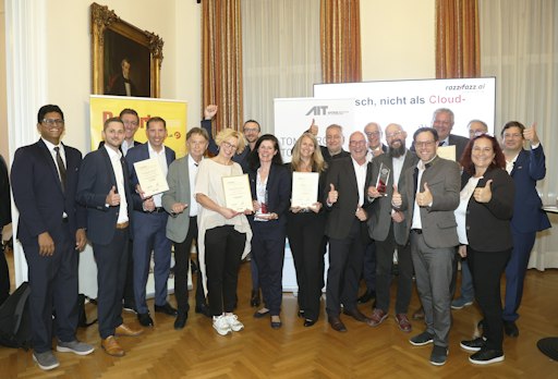 Großer Erfolg beim eAward2026: Das AIT wurde in vier von fünf
Kategorien ausgezeichnet