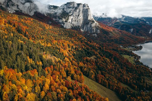 Bunter Herbst im Ausseerland