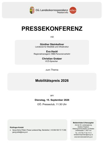 Vorschau Bild von Unterlage zur Pressekonferenz