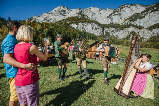 Almkonzert im Salzkammergut