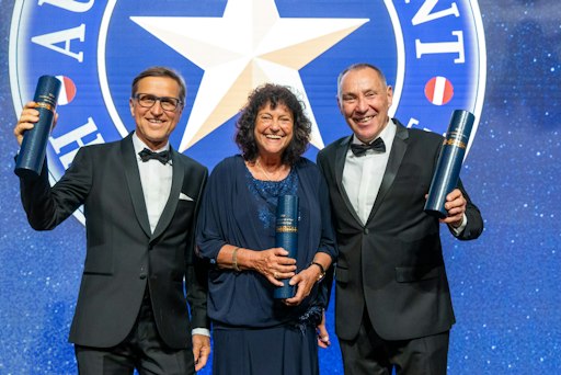 Die Laureaten der „Austrian Event Hall of Fame 2026“ (v.l.n.r.):
Josef Margreiter, Prof. Dr. Cornelia Zanger und Karl Katoch