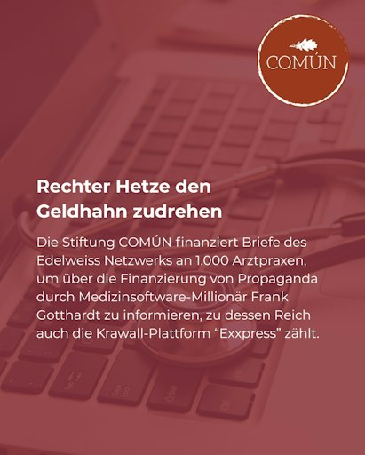 Sujets der Stiftung COMÚN