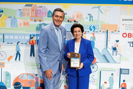 Mobilitätsminister Peter Hanke und Margarete Kriz-Zwittkovits,
Präsidentin der Wirtschaftskammer Wien