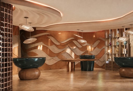 Pullmann Hotel Wien Lobby Rendering