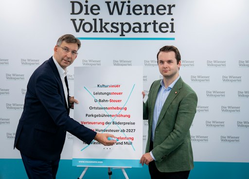 Kultursteuer von SPÖ und Neos als Warnsignal – Belastungen
stoppen und zurücknehmen!
