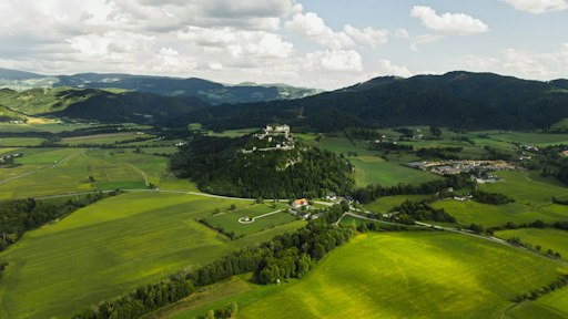 Vorschau Bild von Hochosterwitz.Live Viereck mit Burg Hochosterwitz