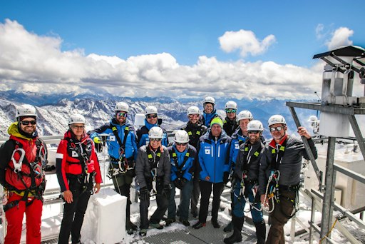 Vorschau Bild von Das Team des Sonnblick Observatoriums im Juni 2026