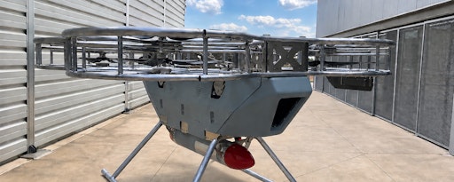 Vorschau Bild von Schwerlastdrohne von Drone Hopper S.L. mit montiertem
Wasser-Zerstäubungssystem/Nebeldüse
