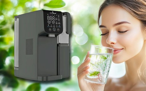 Osmopure SMT 7000 MULTIONE mit 16 Stufen Trinkwasseraufbereitung.
Entwickelt für die Küche, bewährt im Büro, und bereit für jedes
Camping-Abenteuer im Wohnwagen oder Wohnmobil. Kein Wasseranschluss
erforderlich. - KI bearbeitet