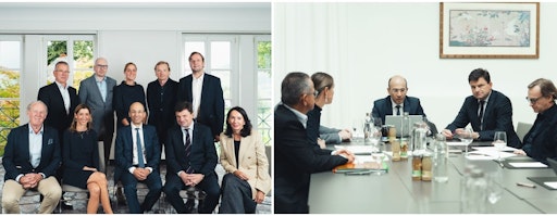 Bild links: ÖGPRÄC Vorstand_vlnr. vonu. Dr.Ludwig Hefel, Dr.
Albert Fuchs, Dr. Elisabeth Russe, Dr. Matthias Rab, Dr. Ivo
Justich, Dr. Josef Thurner, Dr. Eva Prandl-Mira, Dr. Rafic Kuzbari,
Dr. Barbara Zink_(c) Leon Moik / Moik Media