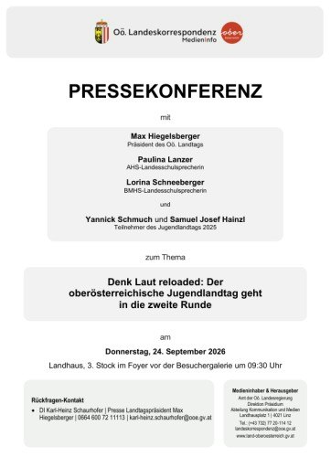 Vorschau Bild von Unterlage zur Pressekonferenz