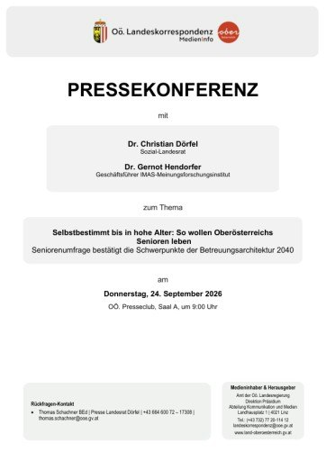 Vorschau Bild von Unterlage zur Pressekonferenz