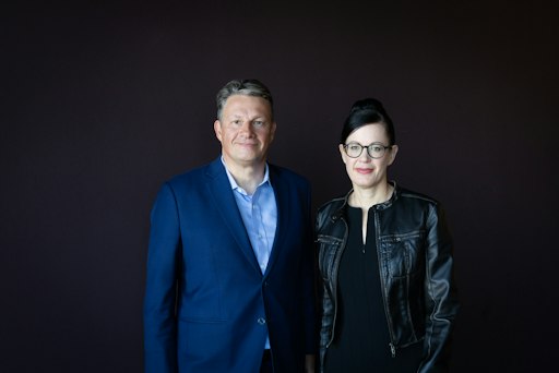 Christian Reiss (VBV-Gruppe) und Gerda Holzinger-Burgstaller
(Erste Bank Oesterreich)