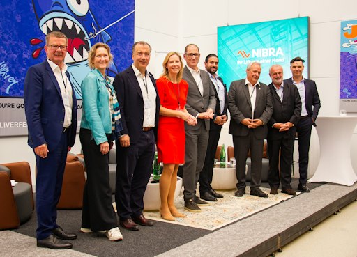 NIBRA Zukunftsgespräche zum Thema „Green Building im Wohnbau“ in
der Vienna Grand Gallery.