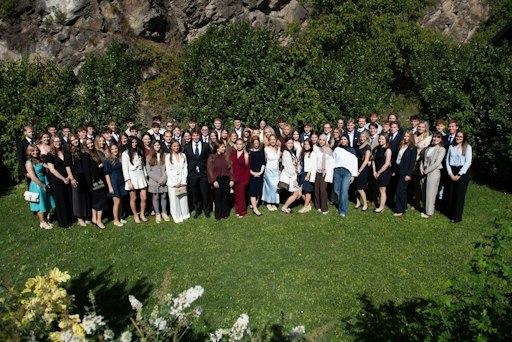 Für eine persönliche Betreuung werden die neuen
Humanmedizin-Studierenden an der DPU in zwei Gruppen unterrichtet.
Im Bild: die MED 12.