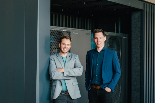 Die beiden Gründer von EnerCube.
