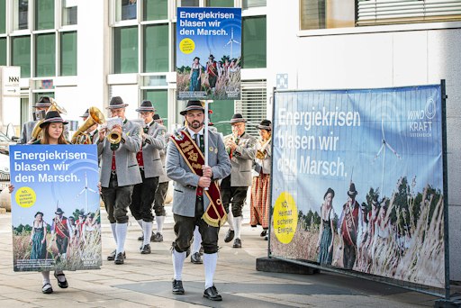 Vorschau Bild von Medientermin Heimat sicherer Energie mit Musikkapelle Ernstbrunn
