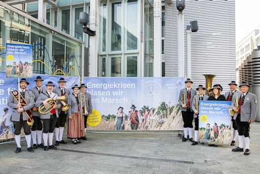 Vorschau Bild von Medientermin Heimat sicherer Energie mit Musikkapelle Ernstbrunn