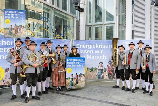 Vorschau Bild von Medientermin Heimat sicherer Energie mit Musikkapelle Ernstbrunn