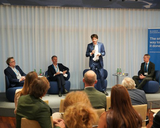 v.l.n.r. Ass.-Prof. Dr. Matthias Petutschnig, Dr. Stefan Albiez und Dr. Christian Wimpissinger, LL.M. (NYU), Mag. Robert Rzeszut