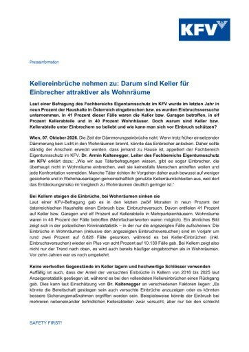 Vorschau Bild von Presseaussendung.pdf