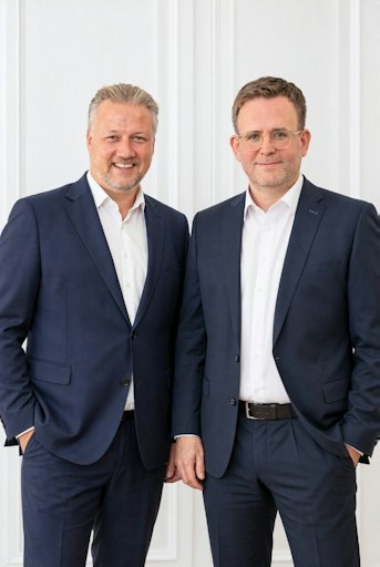Martin Strohmaier (CCO) und Christoph Müller (CEO). Foto: CMTA
AG.