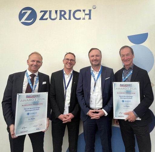v.l.n.r.: Hubert Sprosec, CUO Retail; Claudio Passardi, CFO; René Unger, CEO; Erwin Mollnhuber, Vorstand für Vertrieb, Marketing und Unternehmenskommunikation