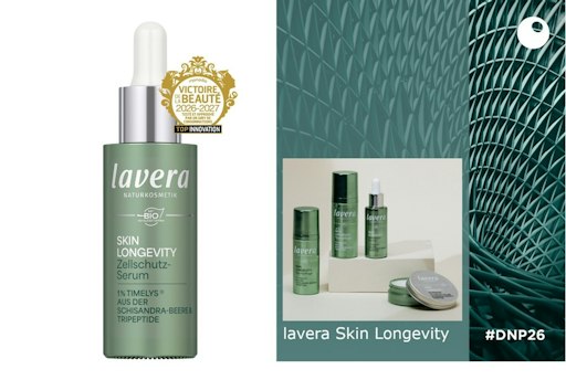 lavera Skin Longevity verbindet einen wissenschaftlich fundierten
Entwicklungsansatz mit einem präventiven Pflegeverständnis und den
Anforderungen zertifizierter Naturkosmetik // Weiterer Text über ots
und www.presseportal.de/nr/64783 / Die Verwendung dieses Bildes für
redaktionelle Zwecke ist unter Beachtung aller mitgeteilten
Nutzungsbedingungen zulässig und dann auch honorarfrei.
Veröffentlichung ausschließlich mit Bildrechte-Hinweis.
