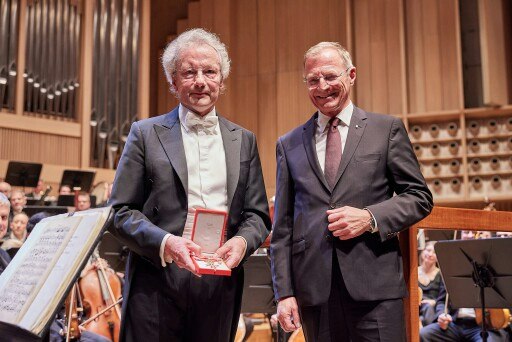 Franz Welser-Möst und LH Thomas Stelzer