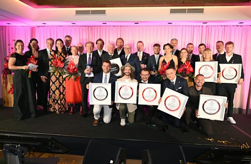 Vorschau Bild von Alle Gewinner der Premierenveranstaltung der 101 Best Austria and
South Tyrol