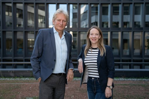 Geschäftsführer Gerhard Riedler und Chefredakteurin Barbara
Schuster.