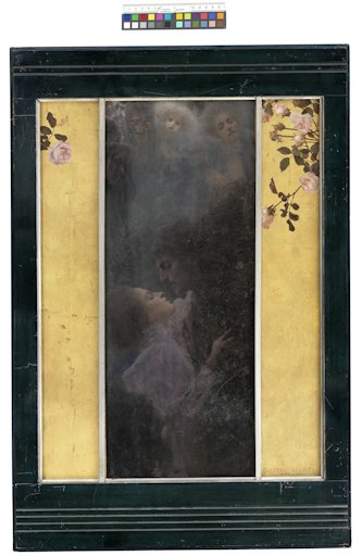 Vorschau Bild von Gustav Klimt (1862-1918), „Liebe“ , um 1898, Öl auf Leinwand,
62,5 x 46,5 cm, Wien Museum