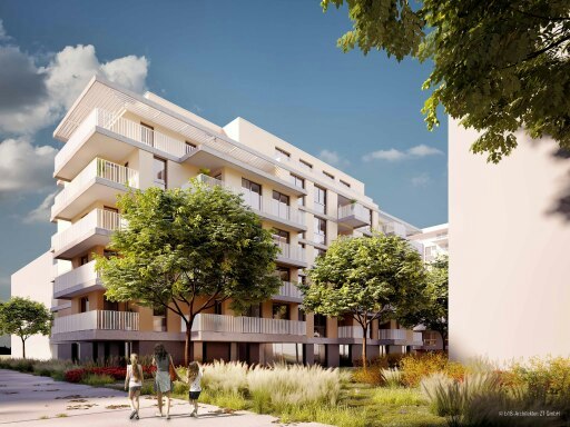 Das Projekt „Favio“ in der Theodor-Sickel-Gasse 2 in Favoriten wird 281 neue Wohnungen, Gewerbeeinheiten und einen Nahversorger umfassen.