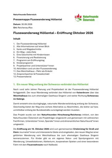 Vorschau Bild von Alle Hintergrundinformationen finden Sie in unserer Pressemappe.
