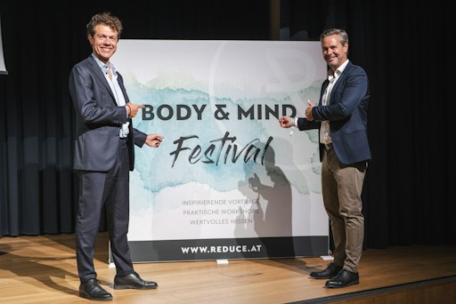 Spannender Vortrag zum Thema „Jung bleiben. Alt werden.“ mit
Longevity-Experten und Molekularbiologe Dr. Slaven Stekovic beim
REDUCE Body & Mind Festival.
