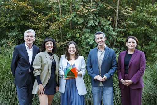 Preisverleihung bei der Jubiläumsgala des Fundraising Verband
Austria im Europahaus Wien (Schloss Miller-Aichholz)