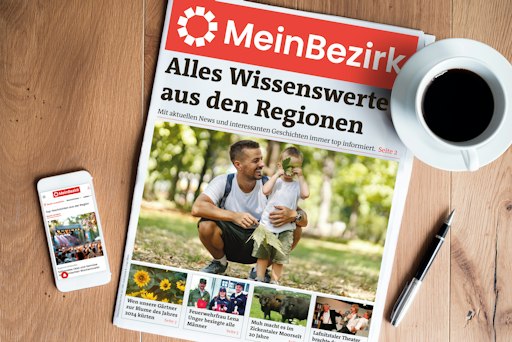 3,45 Millionen* Menschen. 44,1 Prozent Reichweite*. MeinBezirk
ist die klare Nummer 1* in Österreich
