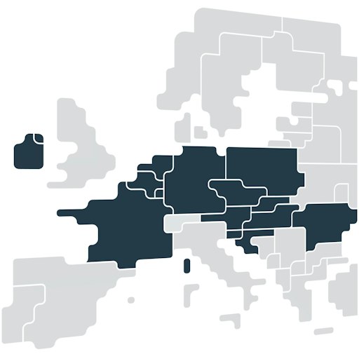 50Hertz Transmission, Amprion, APG, Creos Luxemburg, ČEPS, ELES,
EirGrid, Elia, HOPS, MAVIR, PSE, RTE, SEPS, SONI, TenneT TSO, TenneT
TSO B.V., Transelectrica, TransnetBW