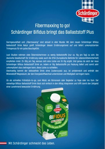 Vorschau Bild von PR Schärdinger Bifidus Ballaststoff Drink