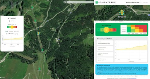 Vorschau Bild von Mastmonitoring durch InSAR - AUGMENTERRA Observer