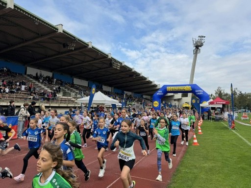 Über 1.000 Teilnehmer:innen waren beim Bewerb im Rudolf-Tonn-Stadion in Schwechat am Start. (Abdruck für Pressezwecke honorarfrei, Fotocredit: FMS Event-Network GmbH)