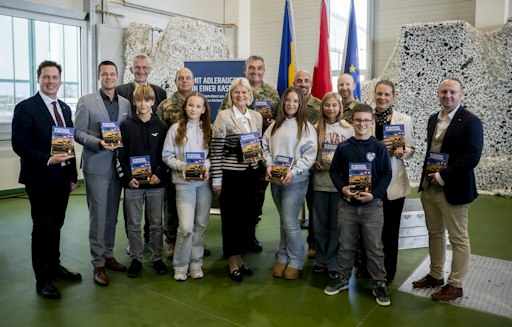 Bundesheer: Neues Kinderbuch „Mit Adleraugen in einer Kaserne -
Der Grundwehrdienst aus einem anderen Blickwinkel“ vorgestellt