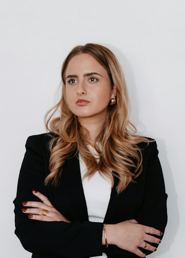 Foto der neuen JUNOS-Bundesvorsitzenden Susanna Riedlsperger.
Pressefoto von NEOS.
